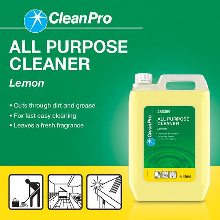 All Purpose Cleaner - CleanPro Lemon All Purpose Cleaner 5L