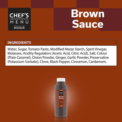Brown Sauce | Chef's Menu 1 Litre