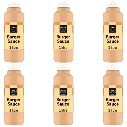 Burger Sauce | Chef's Menu Case of 6 x 1 Litre