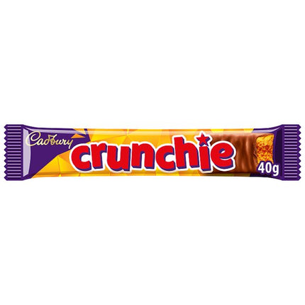 Cadbury Crunchie Chocolate Bar 48 x 40g