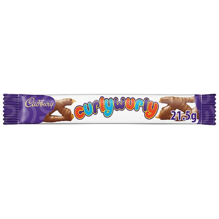 Cadbury Curly Wurly Chocolate Bar 48 x 21.5g