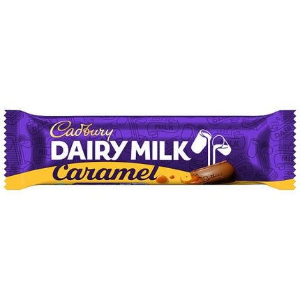 Cadbury Dairy Milk Caramel Chocolate Bar 48 x 45g