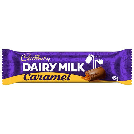 Cadbury Dairy Milk Caramel Chocolate Bar 48 x 45g