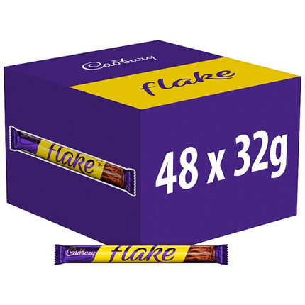 Cadbury Flake Chocolate Bar 48 x 32g