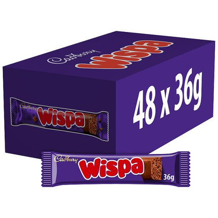 Cadbury Wispa Chocolate Bar 48 x 36g | Wispa Bar