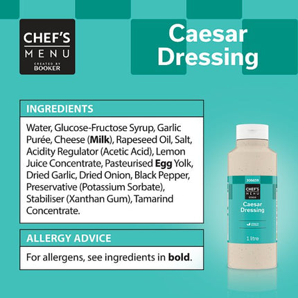 Caesar Dressing | Chef's Menu 985g
