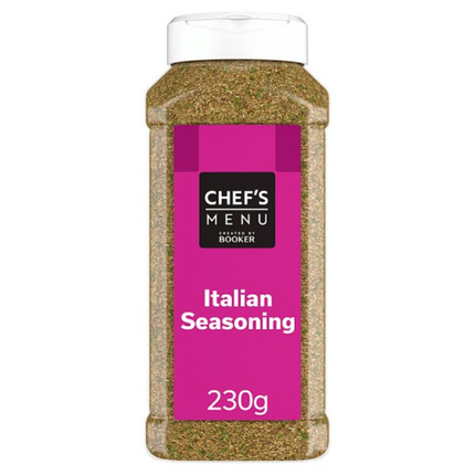 Chef's Menu Italian Seasoning 230g wholesale catering pack of Italian-style herb seasoning blend