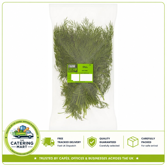Farm Fresh Dill 100g wholesale fresh dill herb for catering kitchens