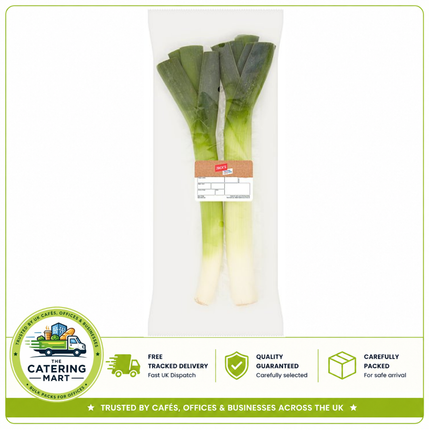 Jack's Leeks 400g pack of fresh leeks for wholesale catering and foodservice