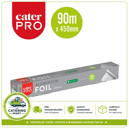 CaterPro Strong Aluminium Foil 450mm x 90m wholesale catering foil