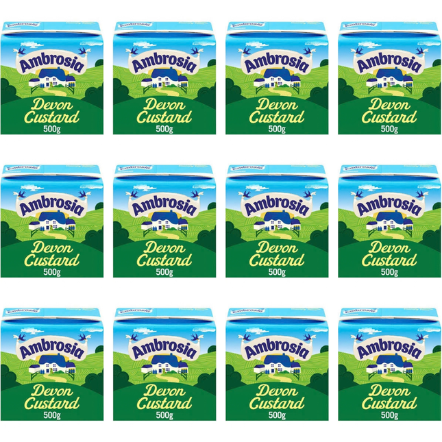 Ambrosia Devon Custard 12 x 500g | Wholesale Ready Custard