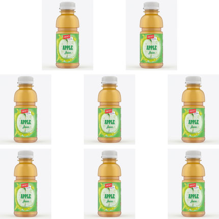 Jack's Apple Juice in a wholesale case of 8 x 300ml bottles.