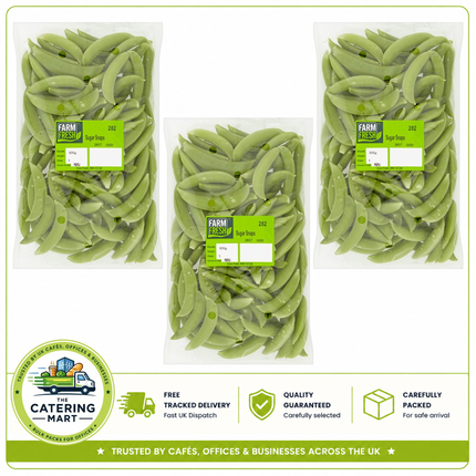 Farm Fresh Sugar Snaps 3 x 500g | Bulk Wholesale Fresh Sugar Snap Peas