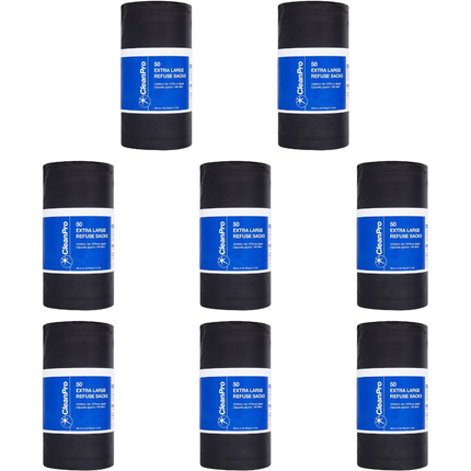 CleanPro Extra Large Refuse Sacks 8 x 50 400pcs bulk wholesale