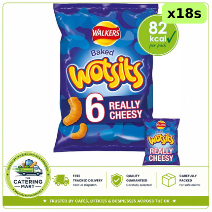 Wotsits Really Cheesy Snacks Multipack 18 x 99g bulk wholesale case