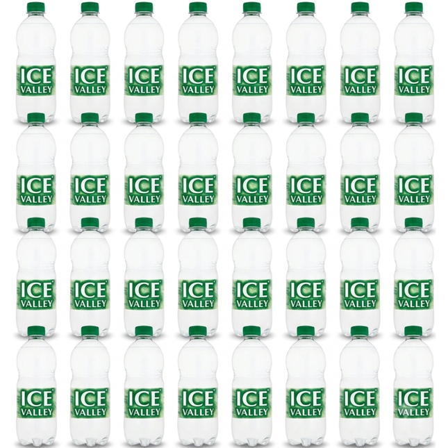 ICE VALLEY Sparkling Spring Water wholesale case containing 24 x 500ml bottles.