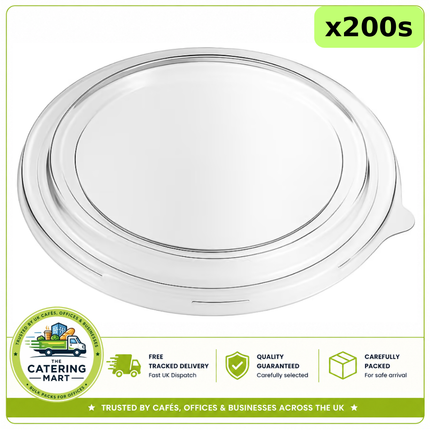 Value Choice PET Lids 1300ml 200pcs | Bulk Wholesale
