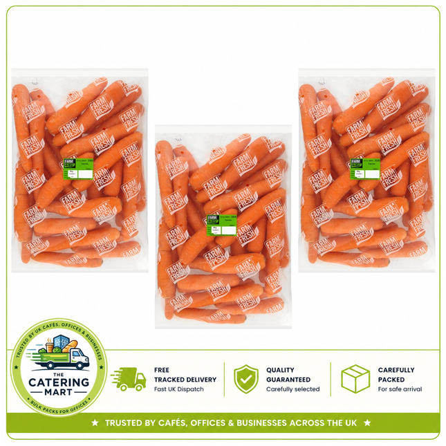 Farm Fresh Carrots 3 x 5kg bulk wholesale fresh carrots for catering