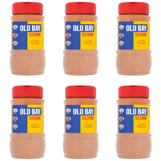 Old Bay Seasoning wholesale case containing 6 x 280g catering packs