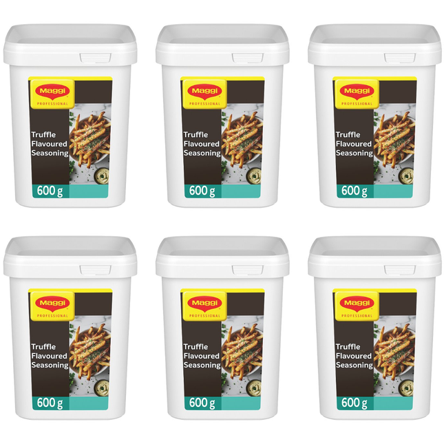 Maggi Professional Truffle Flavoured Seasoning wholesale case containing 6 x 600g packs for professional kitchens