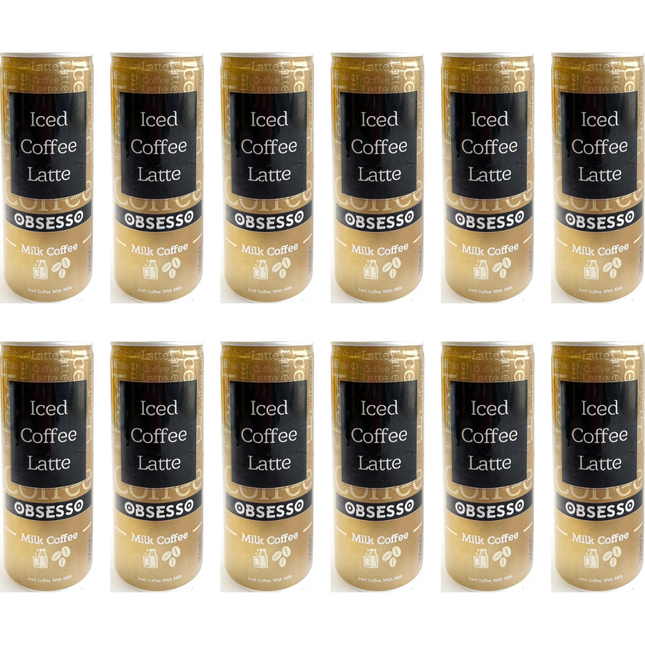 Best In Iced Coffee Latte 12 x 250ml cans ready to drink wholesale iced coffee