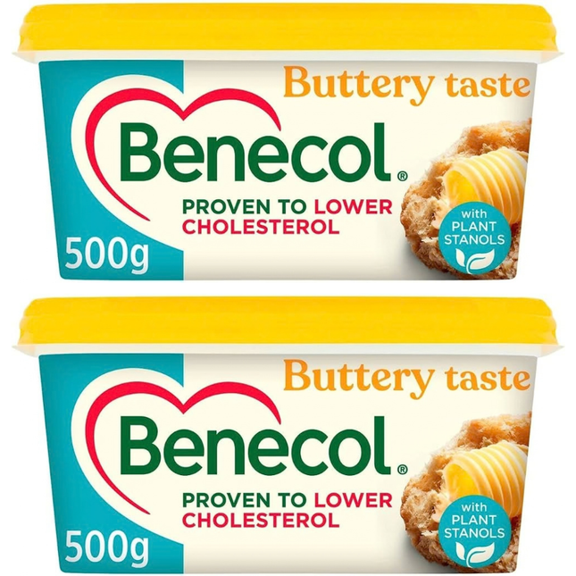 Benecol Buttery Spread 2 x 500g | Wholesale Cholesterol Lowering Spread