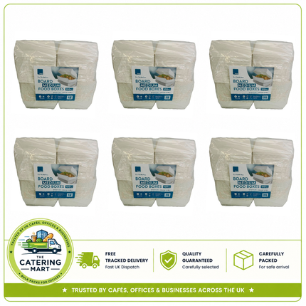 600 medium 170 x 130 x 75mm food boxes for wholesale takeaway and catering packaging