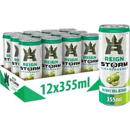 Reign Storm Kiwi Blend Clean Energy Drink 12 x 355ml | Wholesale