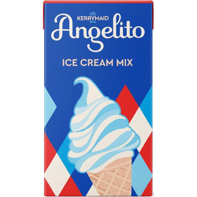 Kerrymaid Angelito Ice Cream Mix 1L for soft serve desserts and catering