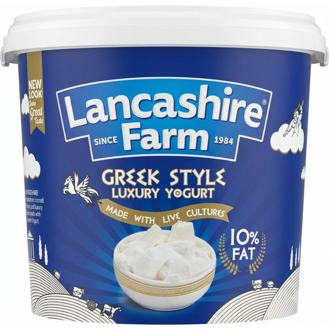 Lancashire Farm Greek Style Luxury Yogurt 5kg | Bulk Catering Yogurt