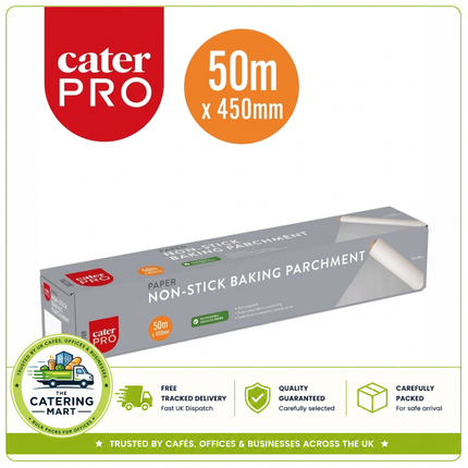 CaterPro Non-Stick Baking Parchment 450mm x 50m wholesale baking paper