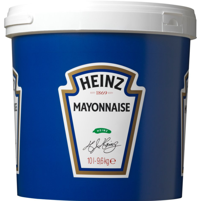 Heinz Foodservice Mayonnaise 10 litre bulk catering container for professional kitchens and wholesale foodservice.