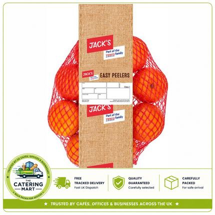 Jack's Easy Peelers 600g pack of fresh easy-peel citrus fruit for wholesale catering