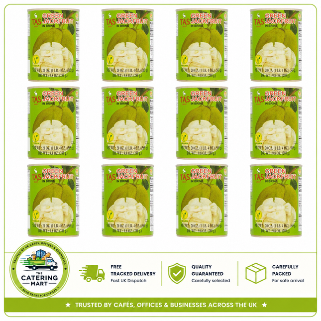 Tas Brand Green Jackfruit in Brine wholesale case containing 12 x 565g cans