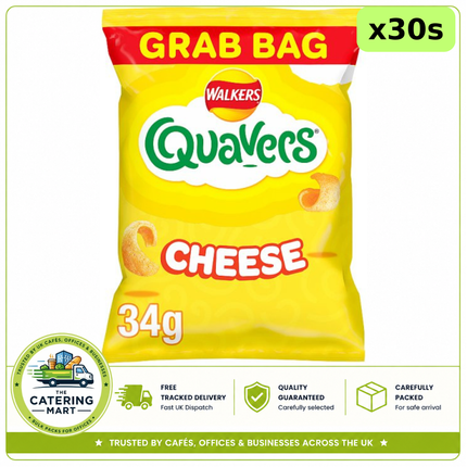 Image Alt Text:
Cheese Grab Bag Crisps 30 x 34g wholesale case