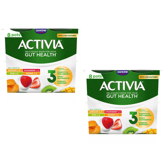 Activia Gut Health Yoghurts Multipack 16 x 115g | Wholesale Catering Yoghurt