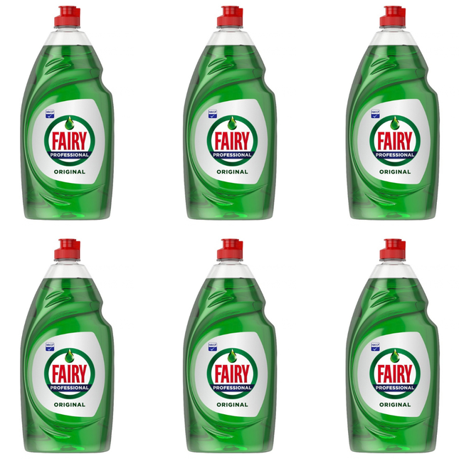 Fairy Professional Original Washing Up Liquid 6 x 900ml case of 6 bottles