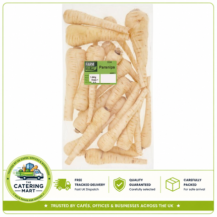 Farm Fresh Parsnips 1.5kg | Bulk Wholesale Fresh Parsnips