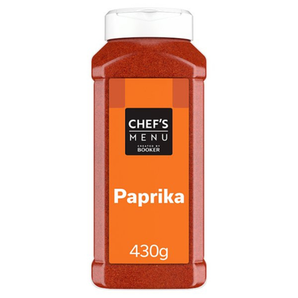 Chef's Menu Paprika 430g wholesale catering pack of ground paprika spice