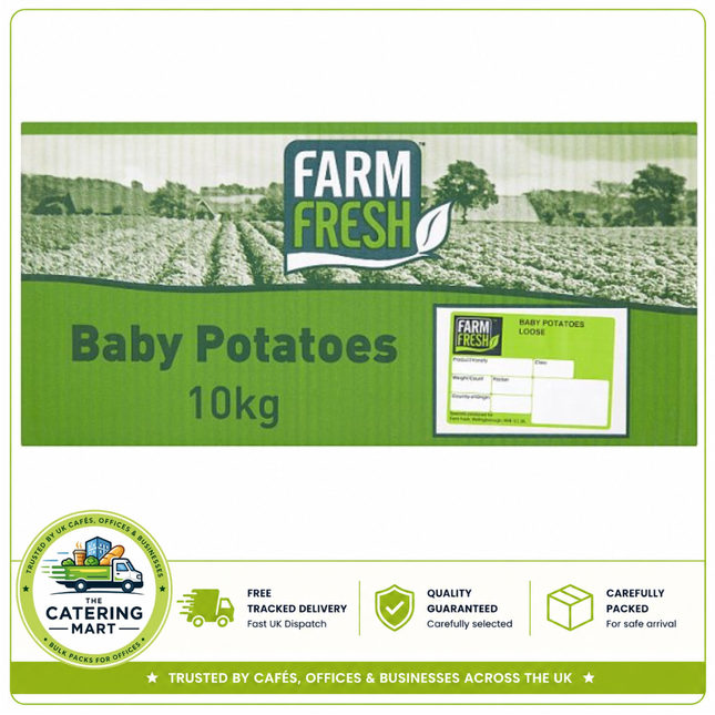 Farm Fresh Baby Potatoes 10kg bulk wholesale fresh baby potatoes for catering