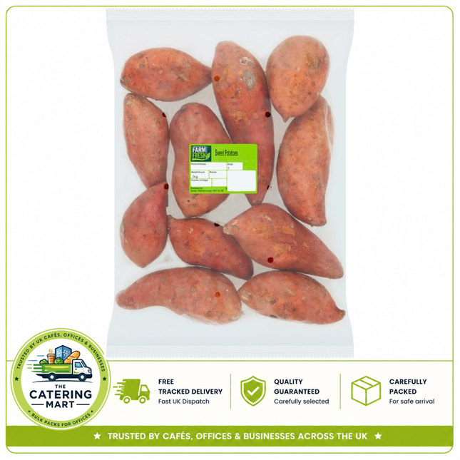 Farm Fresh Sweet Potatoes 2kg bulk wholesale fresh sweet potatoes for catering