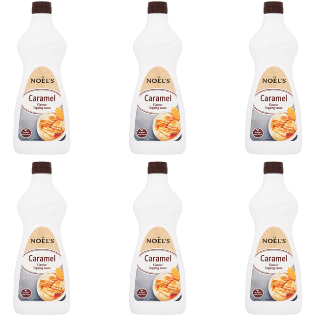Noel's Caramel Flavour Topping Sauce 6 x 1kg | Bulk Caramel Dessert Sauce