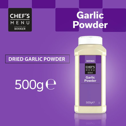 Chef's Menu Garlic Powder 6 x 500g | Wholesale Garlic Powder