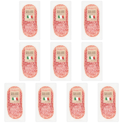 Charcuti Salami Milano 10 x 70g wholesale Italian salami slices