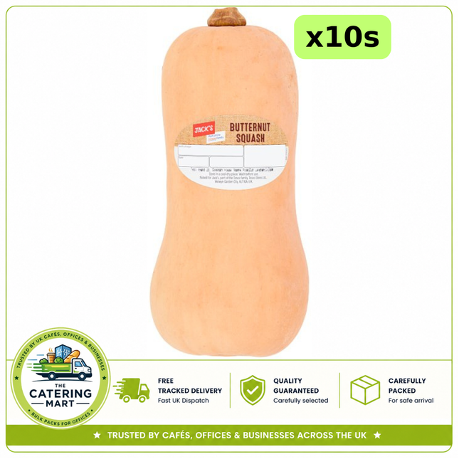 Jack's Butternut Squash 10 x 700g bulk wholesale fresh butternut squash for catering