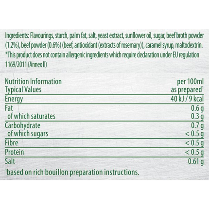 Knorr Professional Gluten Free Beef Paste Bouillon 1kg | Wholesale Beef Stock Paste
