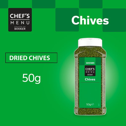 Chef's Menu Chives 50g | Wholesale Catering Dried Chives