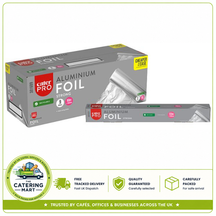 CaterPro Strong Aluminium Foil 500mm x 90m | Catering Foil | Wholesale