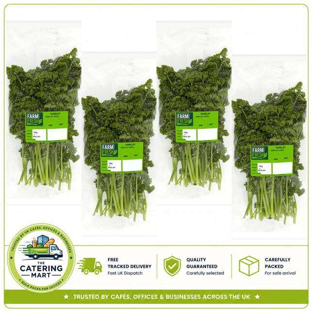 Farm Fresh Parsley 4 x 100g bulk wholesale fresh parsley leaves for catering