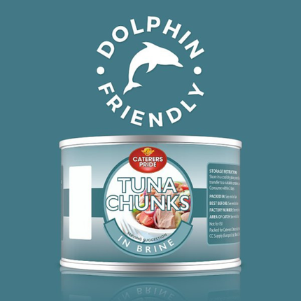 Caterers Pride Tuna Chunks in Brine 6 x 400g | Wholesale Canned Tuna